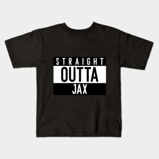 Straight Outta Jax Hometown Jacksonville Kids T-Shirt